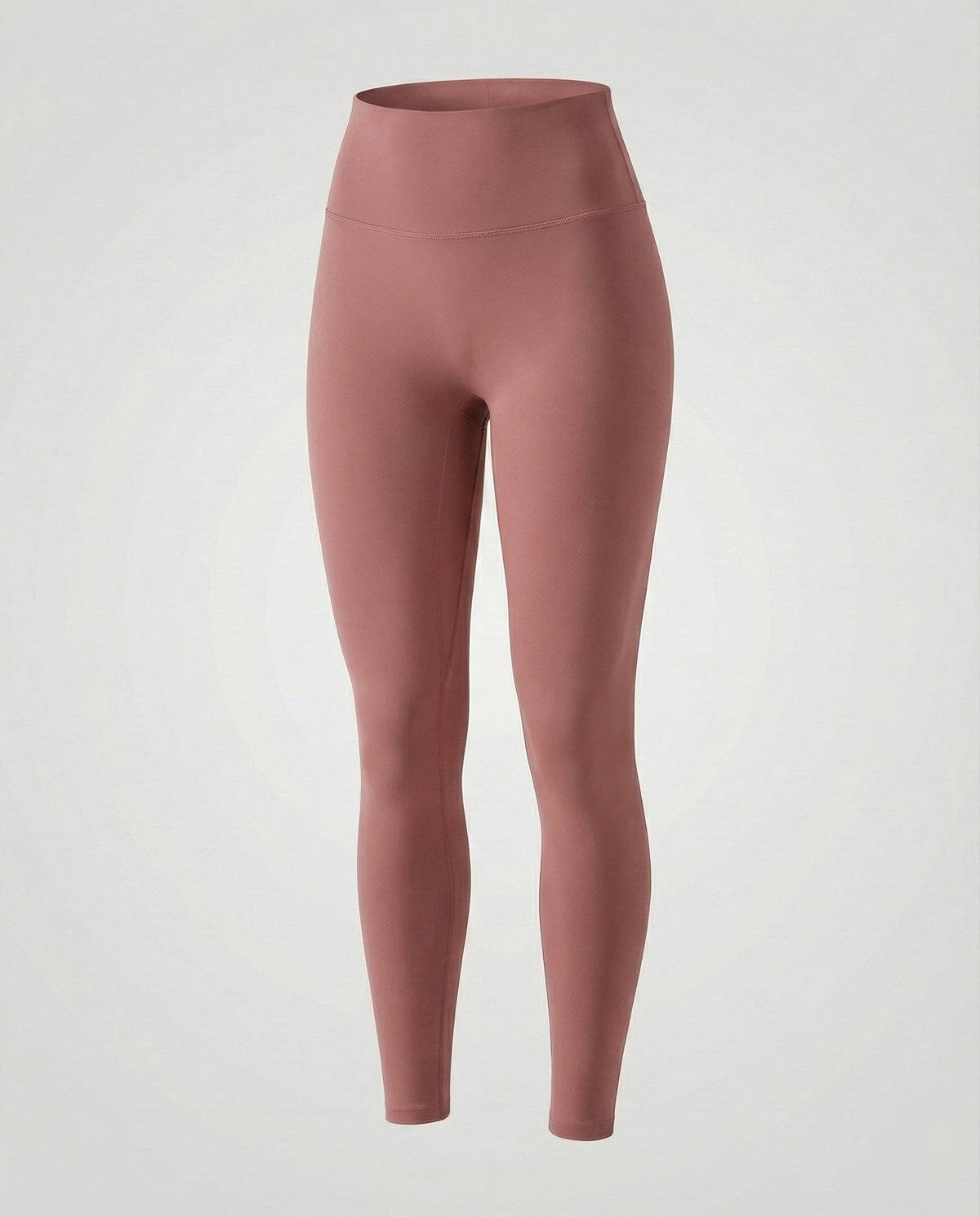 Leggings de cintura subida para mulher, com cós liso e comprimento até ao tornozelo - Estilo simples para usar em camadas no dia a dia