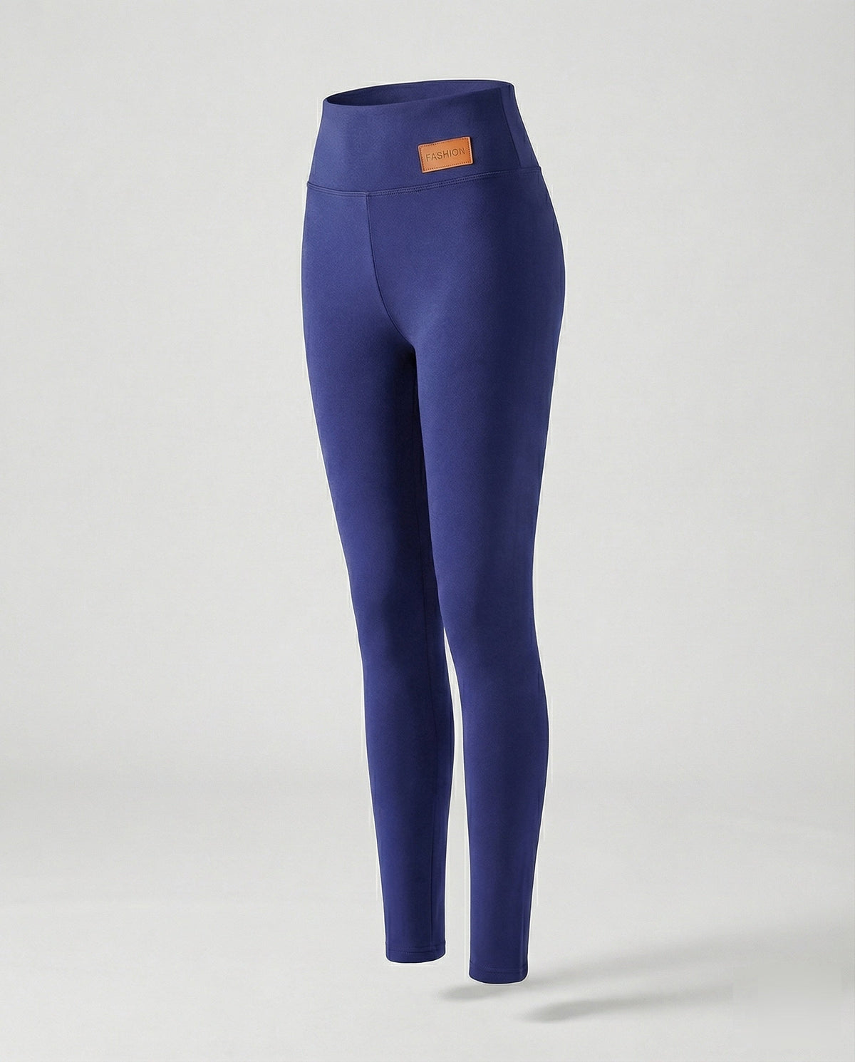 Forede leggings med høj talje og for samt bred linning – slank model i ankellængde til lag-på-lag i koldt vejr