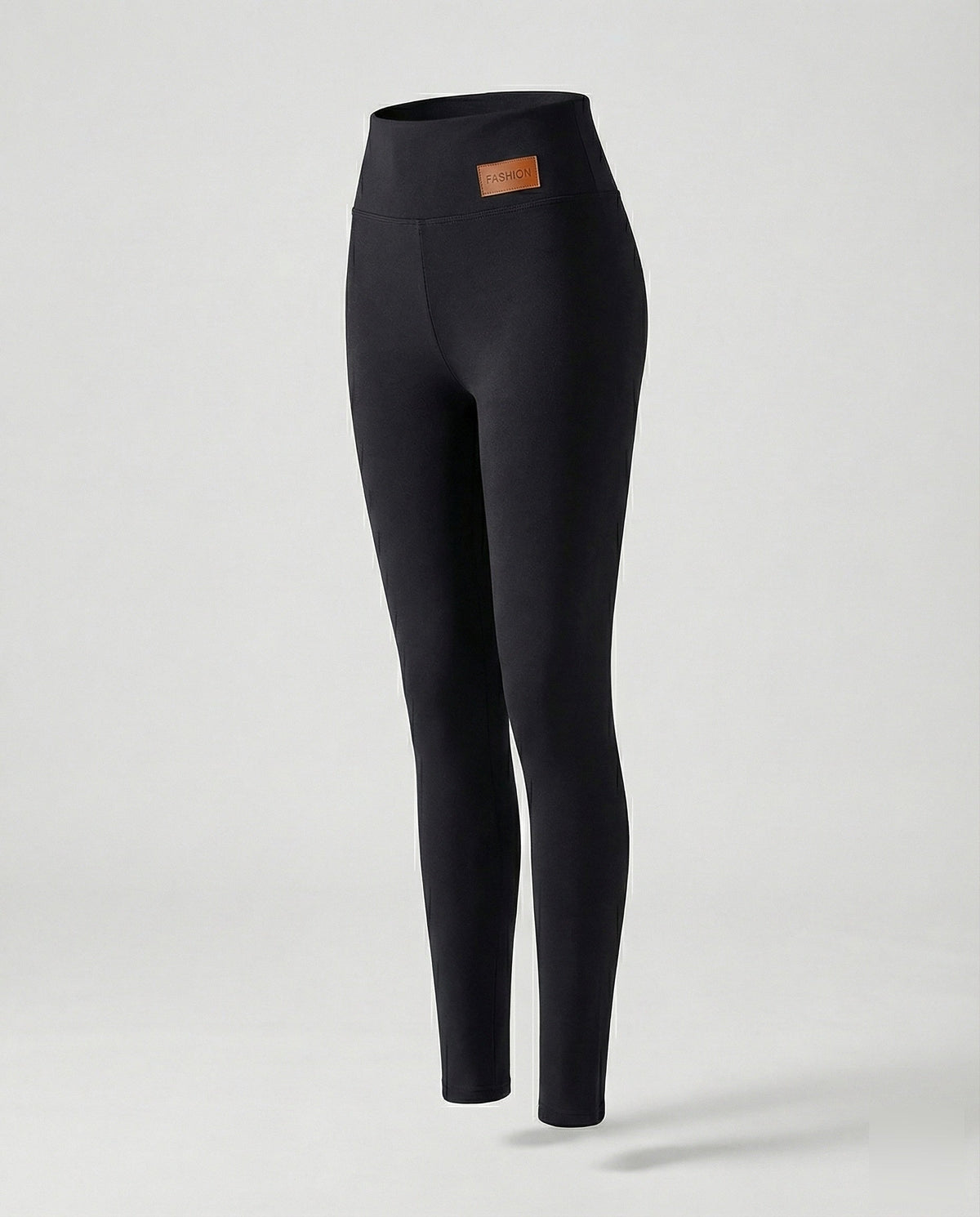 Forede leggings med høj talje og for samt bred linning – slank model i ankellængde til lag-på-lag i koldt vejr