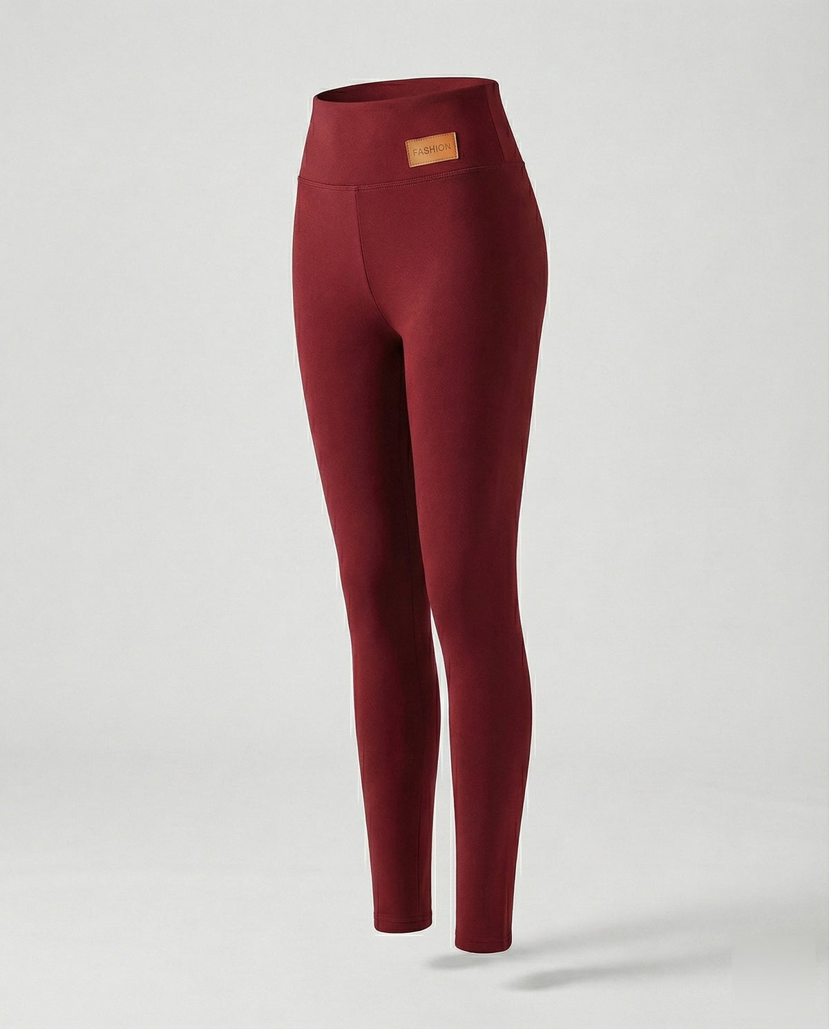 Forede leggings med høj talje og for samt bred linning – slank model i ankellængde til lag-på-lag i koldt vejr