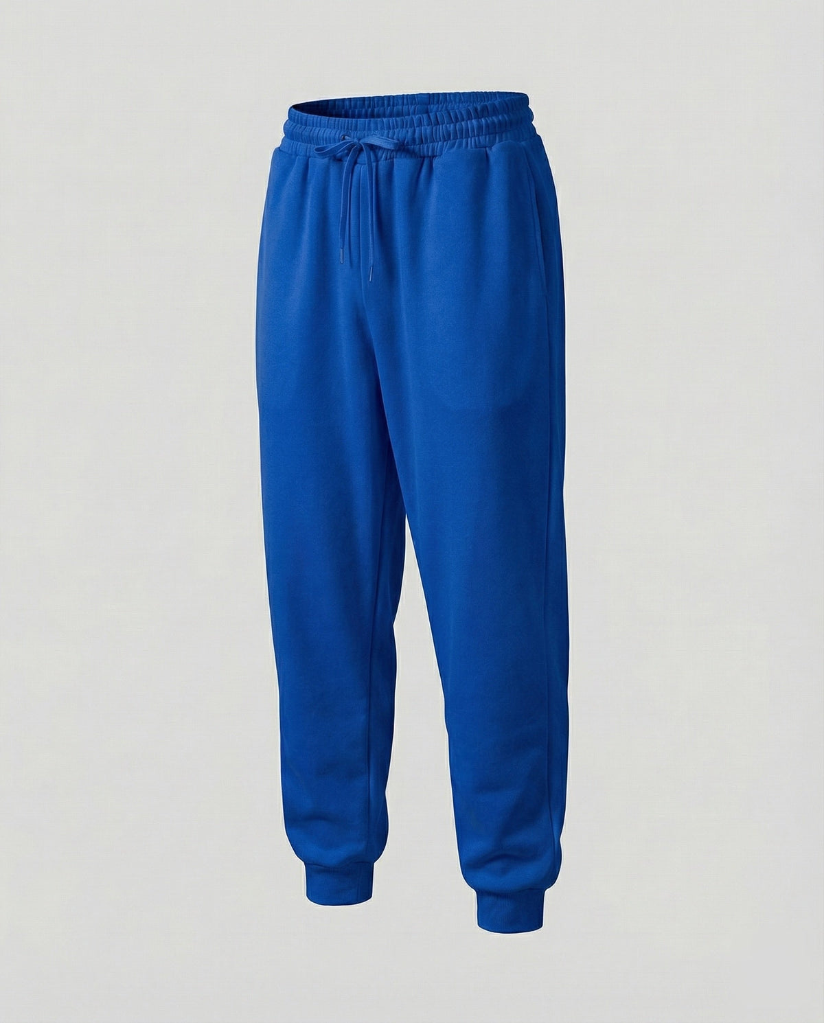 Jogger da uomo con risvolto, vita con coulisse e tasche – Pantaloni sportivi affusolati e casual, per viaggi e weekend all’insegna del relax