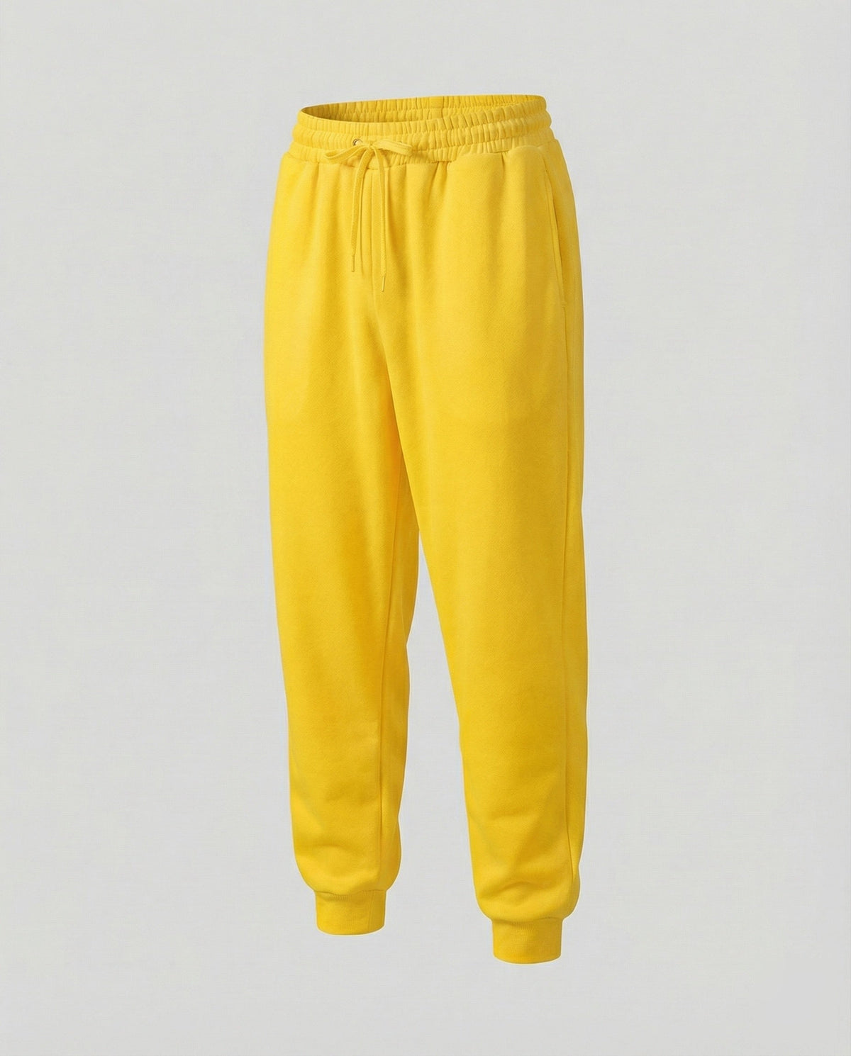 Jogger da uomo con risvolto, vita con coulisse e tasche – Pantaloni sportivi affusolati e casual, per viaggi e weekend all’insegna del relax