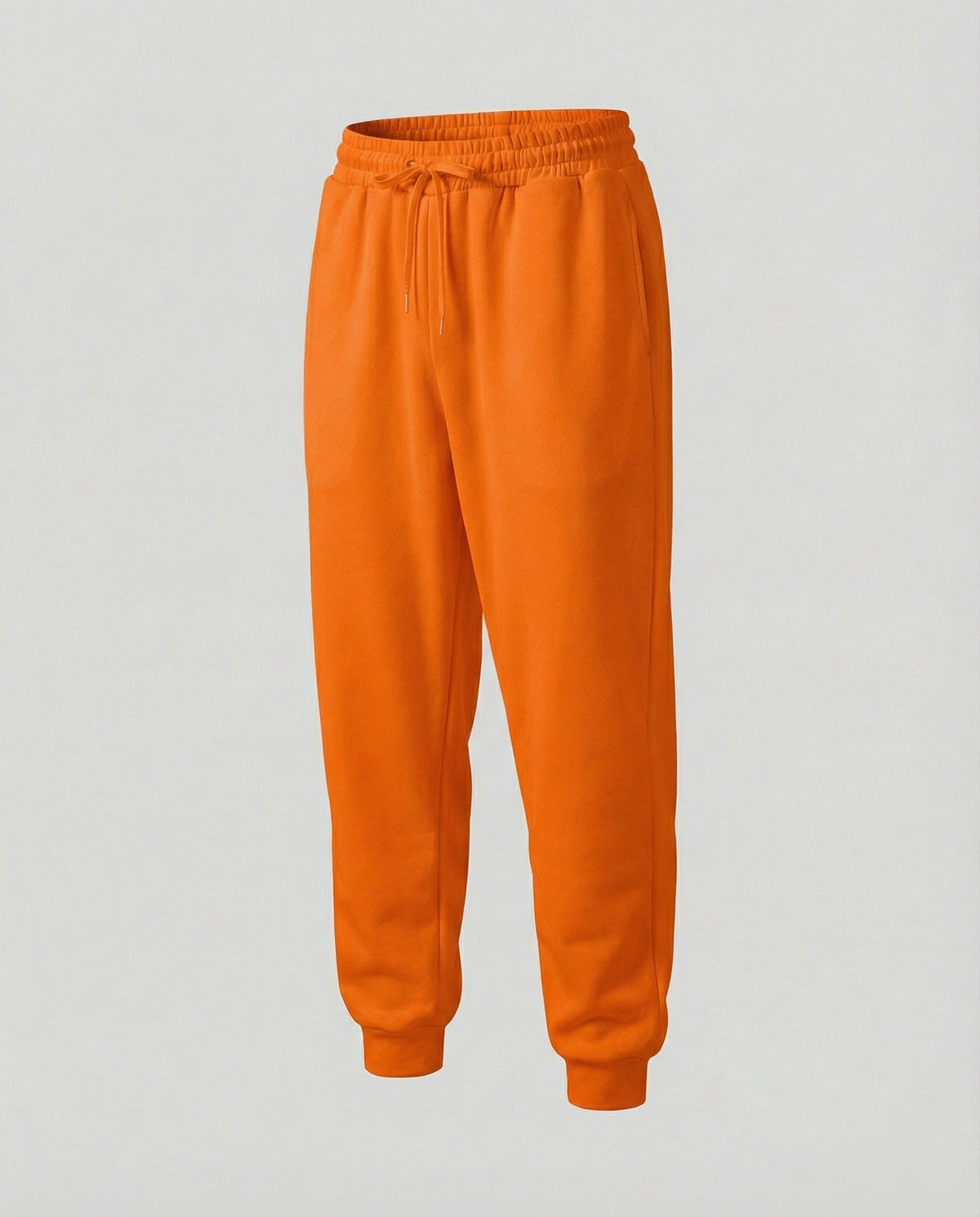 Jogger da uomo con risvolto, vita con coulisse e tasche – Pantaloni sportivi affusolati e casual, per viaggi e weekend all’insegna del relax