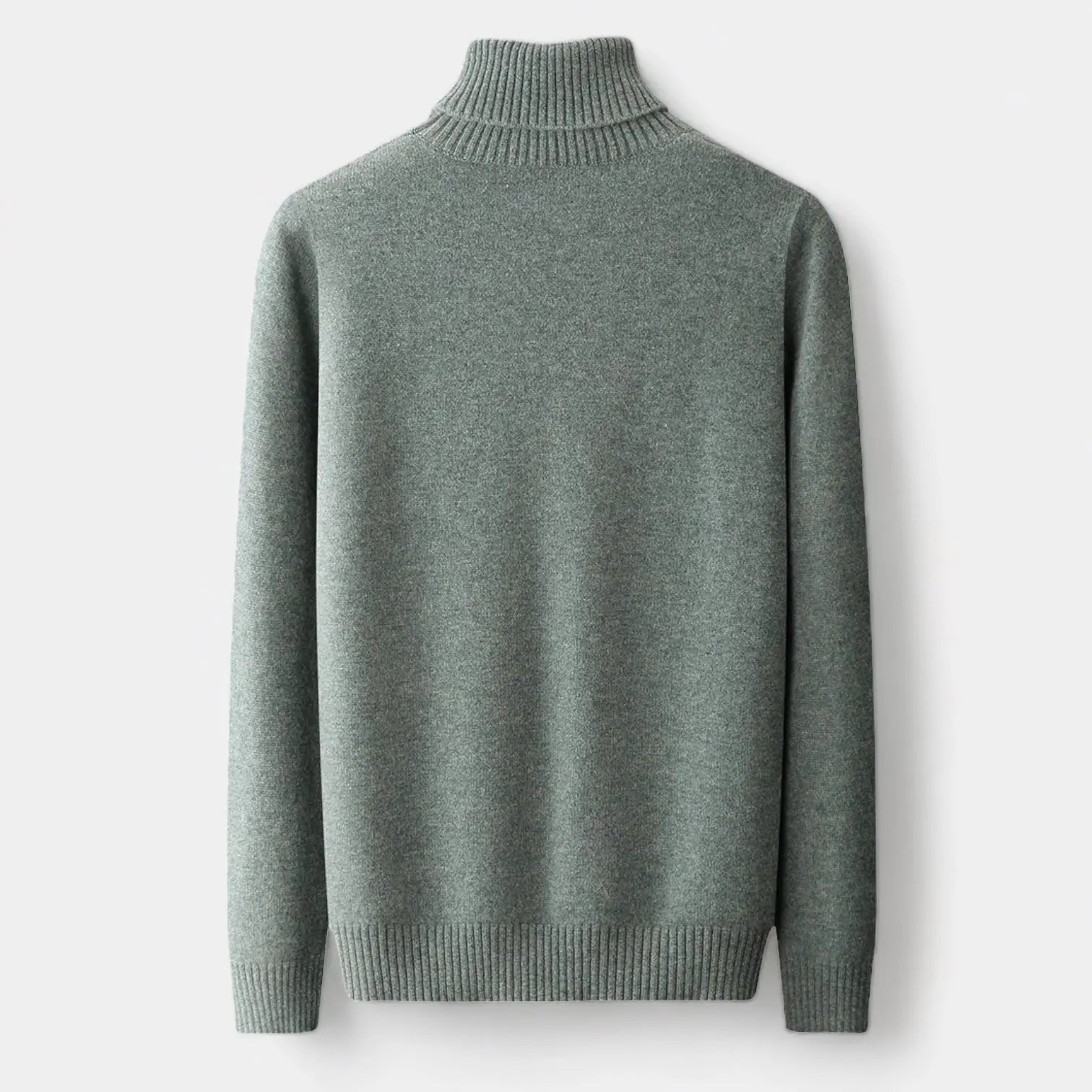 Men’s Merino Roll-Neck Sweater – Polished Winter Staple for Tailored Wardrobes
