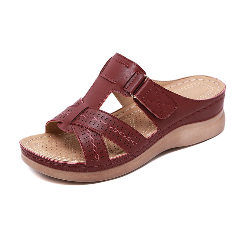 Sandalias cómodas para mujer con correa ajustable, suela acolchada, soporte ligero, zapatos de verano
