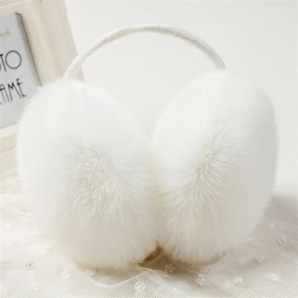 Women’s Padded Plush Earmuffs – Soft Thermal Headband for Winter Travel and Everyday Outdoor Wear