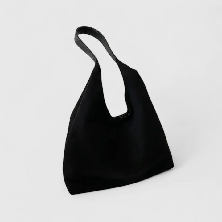 Geantă de umăr lejeră pentru femei – stil minimalist, tip hobo, pentru fiecare zi