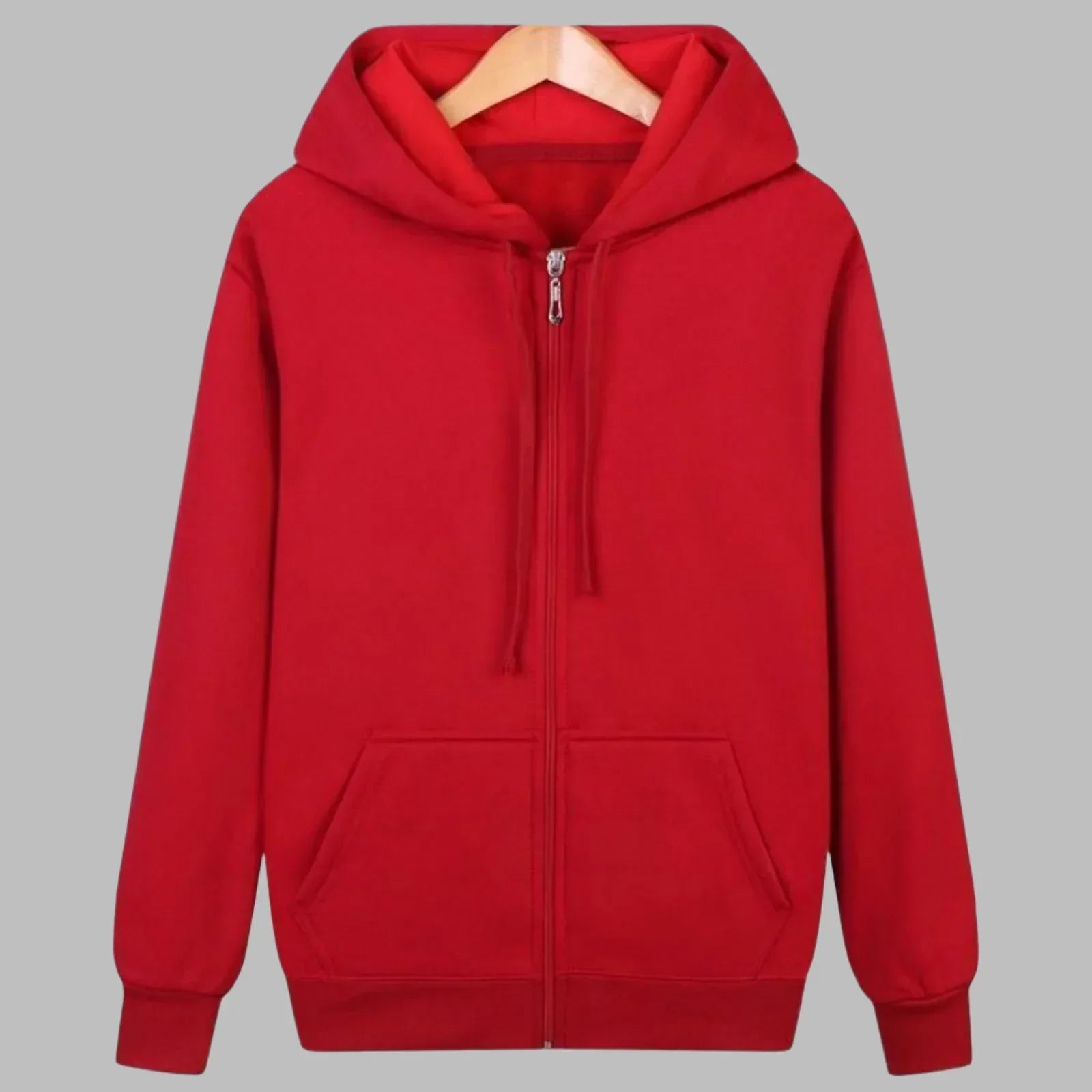 Felpa con cappuccio e zip da uomo – Comoda, traspirante, elegante, casual, quotidiana per stratificare