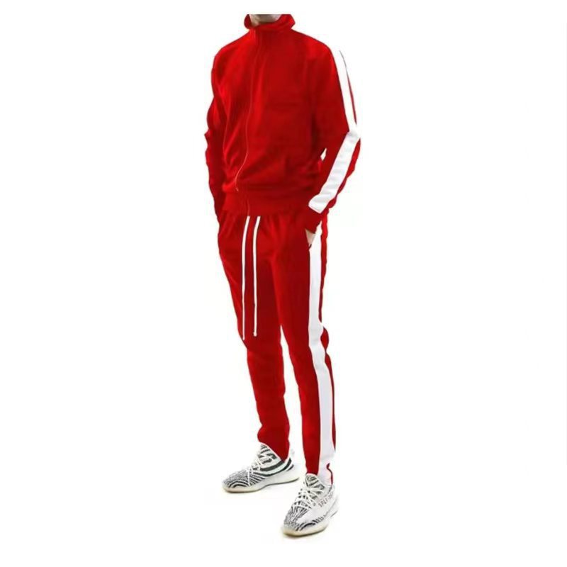 Men’s Tracksuit Set Timeless Style Comfortable Soft Fabric Casual Sportswear Complete Outfit