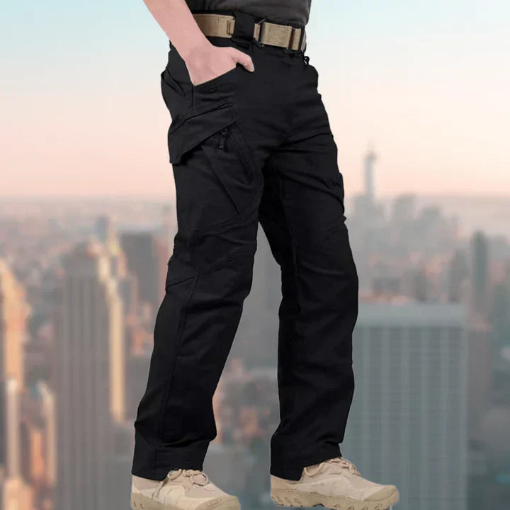 Men’s Tactical Utility Cargo Trousers – Water-Resistant Multi-Pocket Outdoor Pants