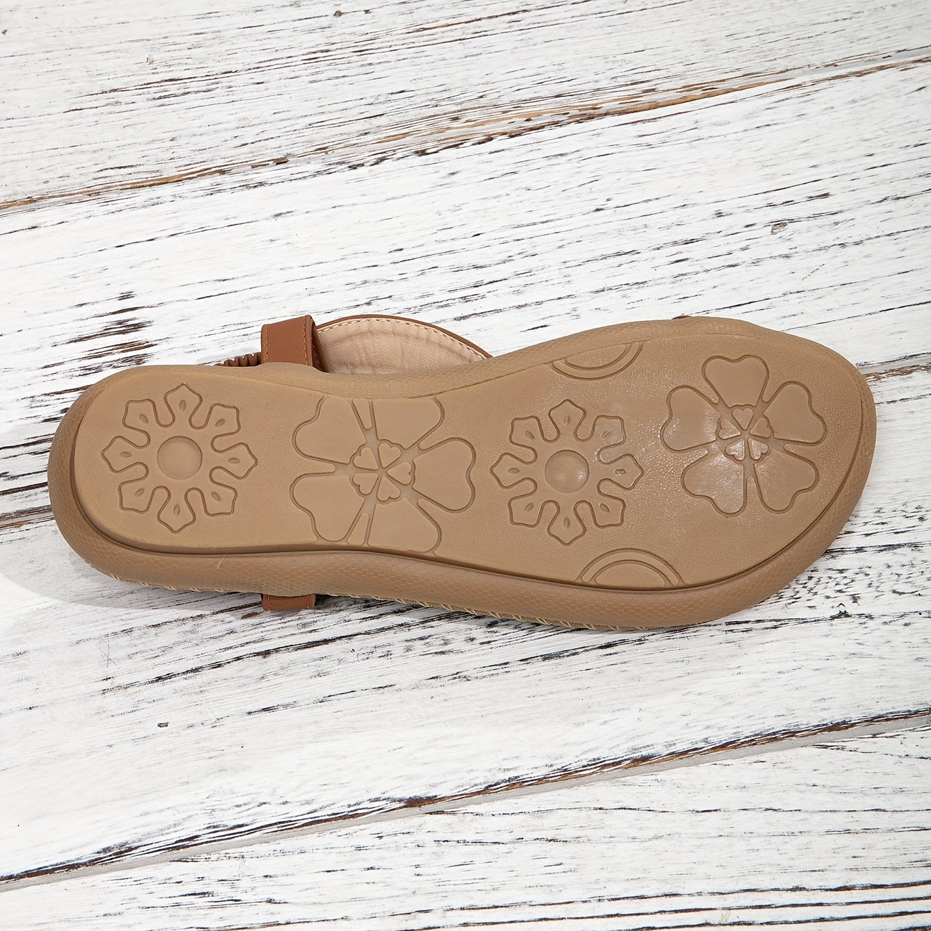 Sandali da donna con anello per il dito decorati con perline e soletta imbottita
