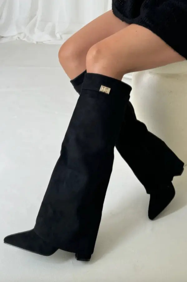 Veloura Women’s Elegant Tall Boots with Refined Silhouette and All-Day Comfort