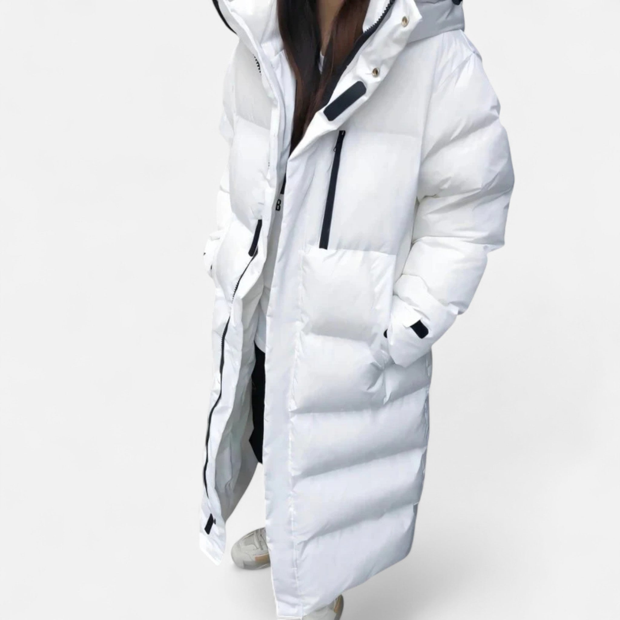 Valmonti | Women’s Long Puffer Jacket – Waterproof Elegance