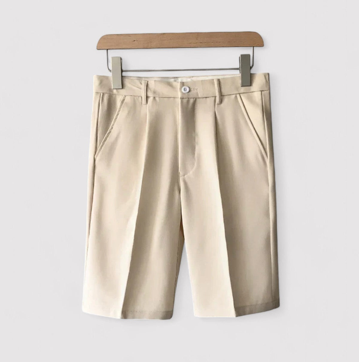 Men’s Tailored Chino Shorts – Smart Casual Summer Trousers for Refined Everyday Wear