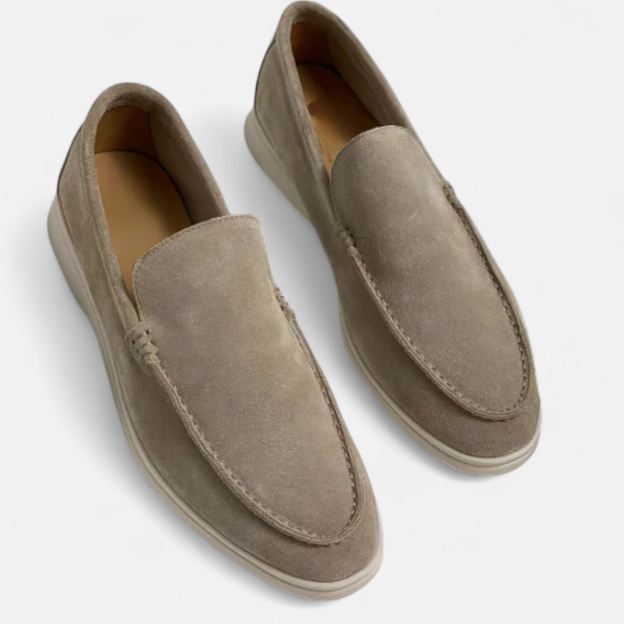 Valmonti | Men’s Loafers – Old Money Suede Slip-On Elegance
