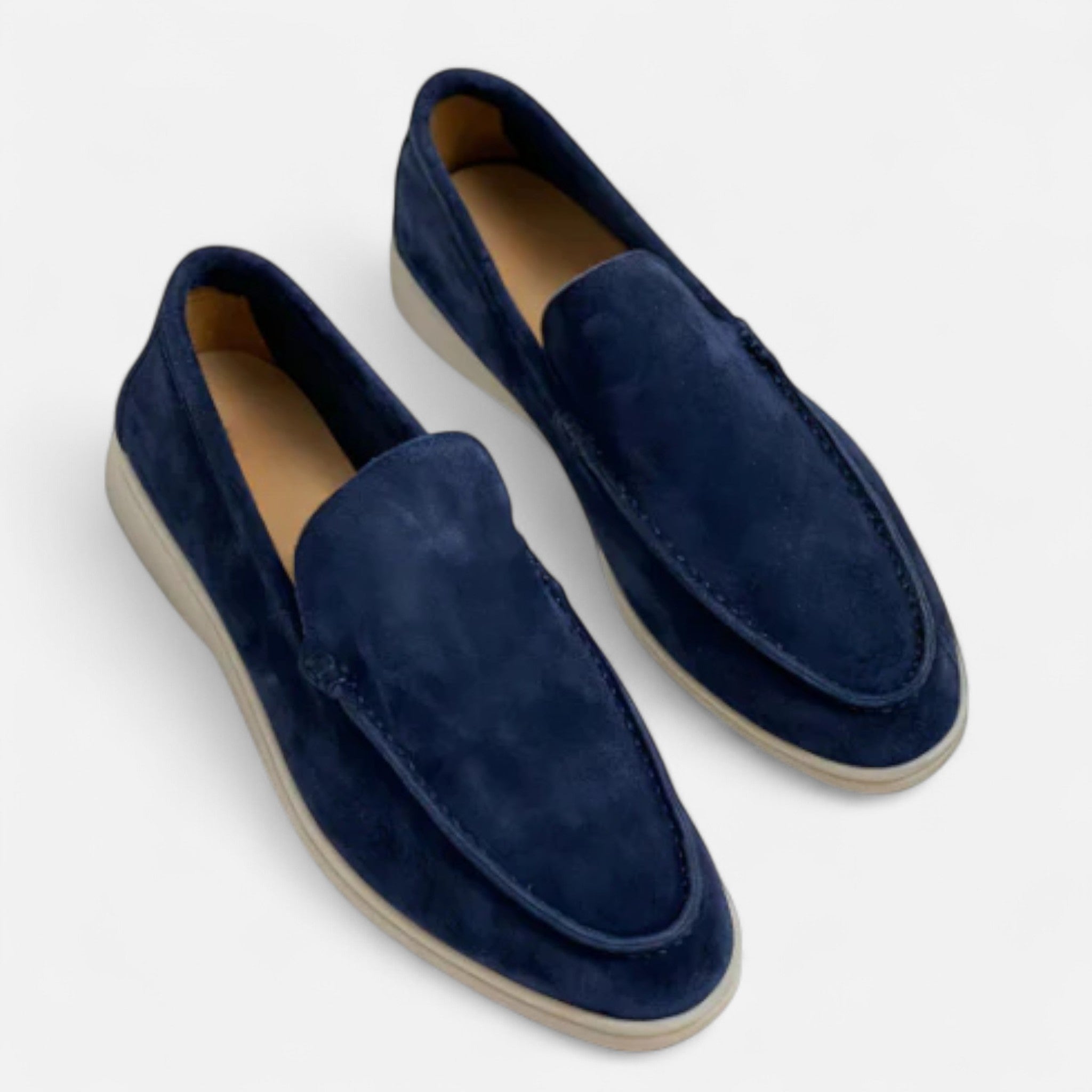 Valmonti | Men’s Loafers – Old Money Suede Slip-On Elegance