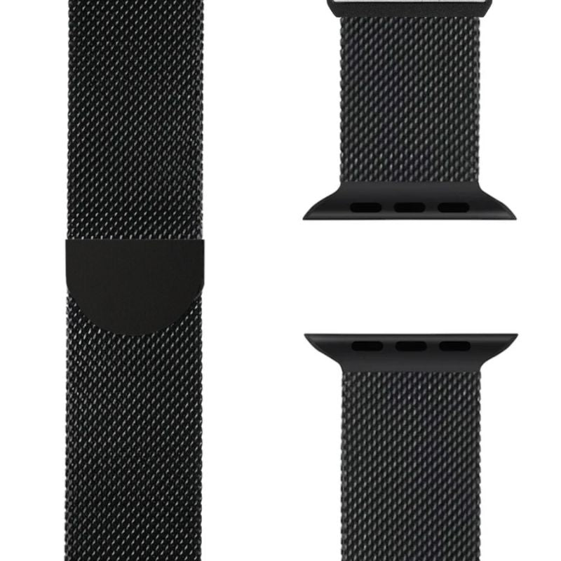 Herre Milanese Apple Watch-rem – Justerbar rustfri stålrem til arbejde og daglig brug