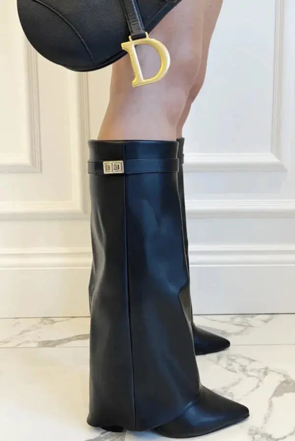 Veloura Women’s Elegant Tall Boots with Refined Silhouette and All-Day Comfort