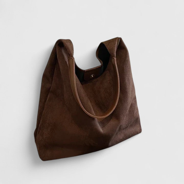 Geantă de umăr lejeră pentru femei – stil minimalist, tip hobo, pentru fiecare zi