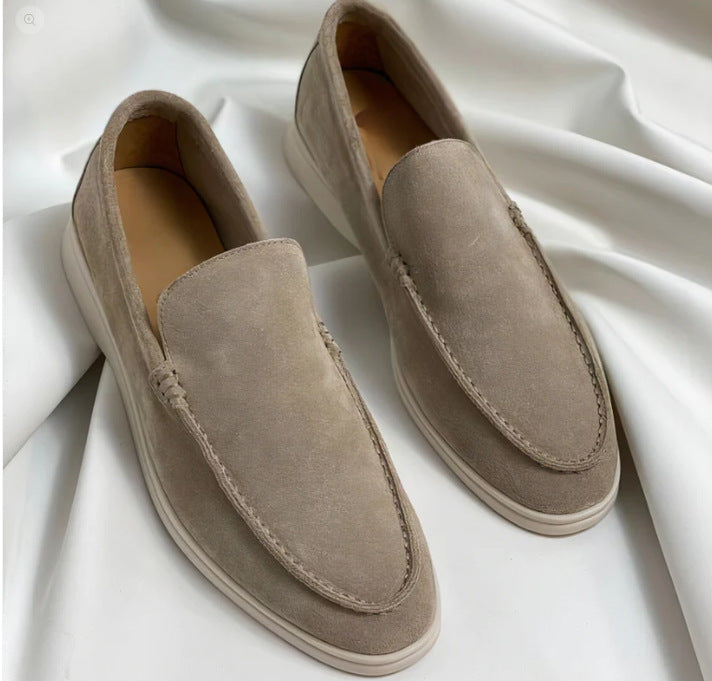 Mocasines para hombre refinados sin cordones, cómodos y casuales inteligentes