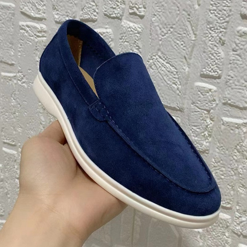 Mocasines para hombre refinados sin cordones, cómodos y casuales inteligentes