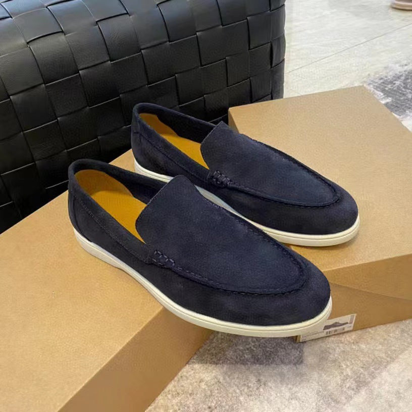 Mocasines para hombre refinados sin cordones, cómodos y casuales inteligentes