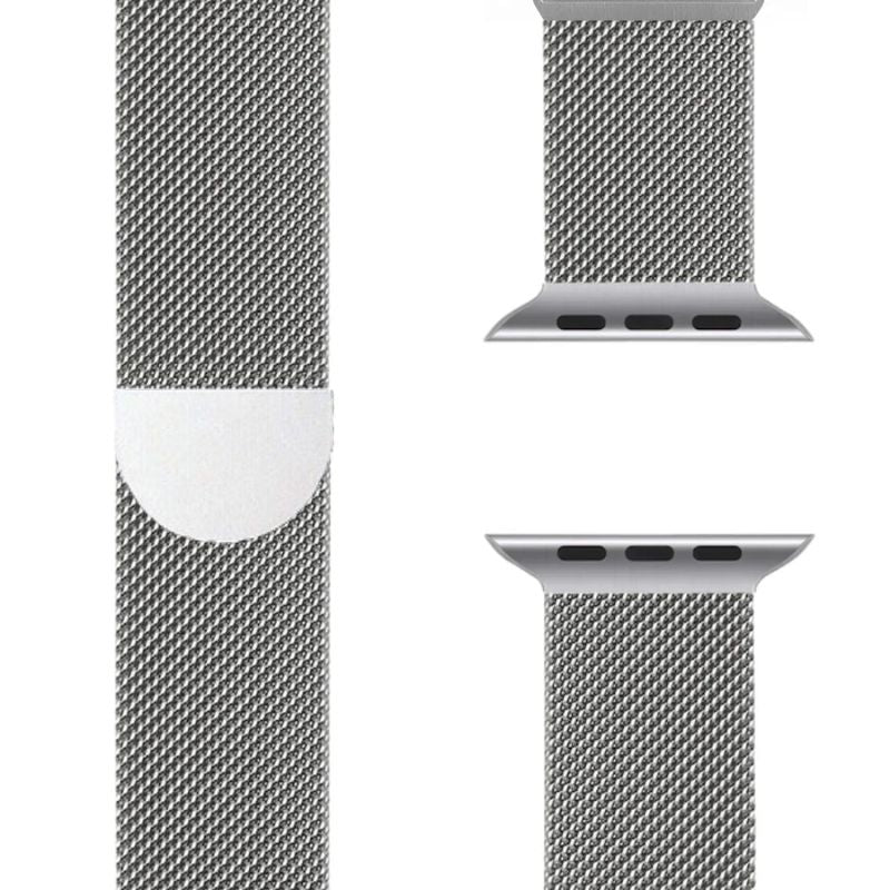 Herre Milanese Apple Watch-rem – Justerbar rustfri stålrem til arbejde og daglig brug