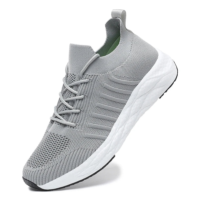 Zapatillas deportivas transpirables para hombre – Calzado casual atlético ligero, cómodo, flexible y acolchado