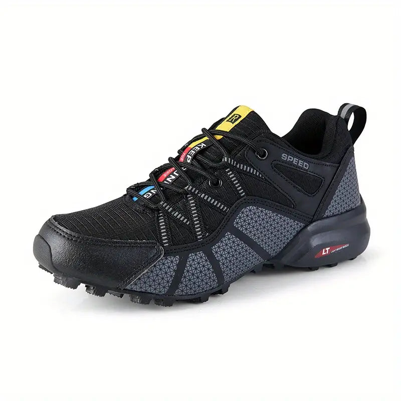 Zapatillas de senderismo para hombre con agarre resistente y construcción reforzada para exteriores