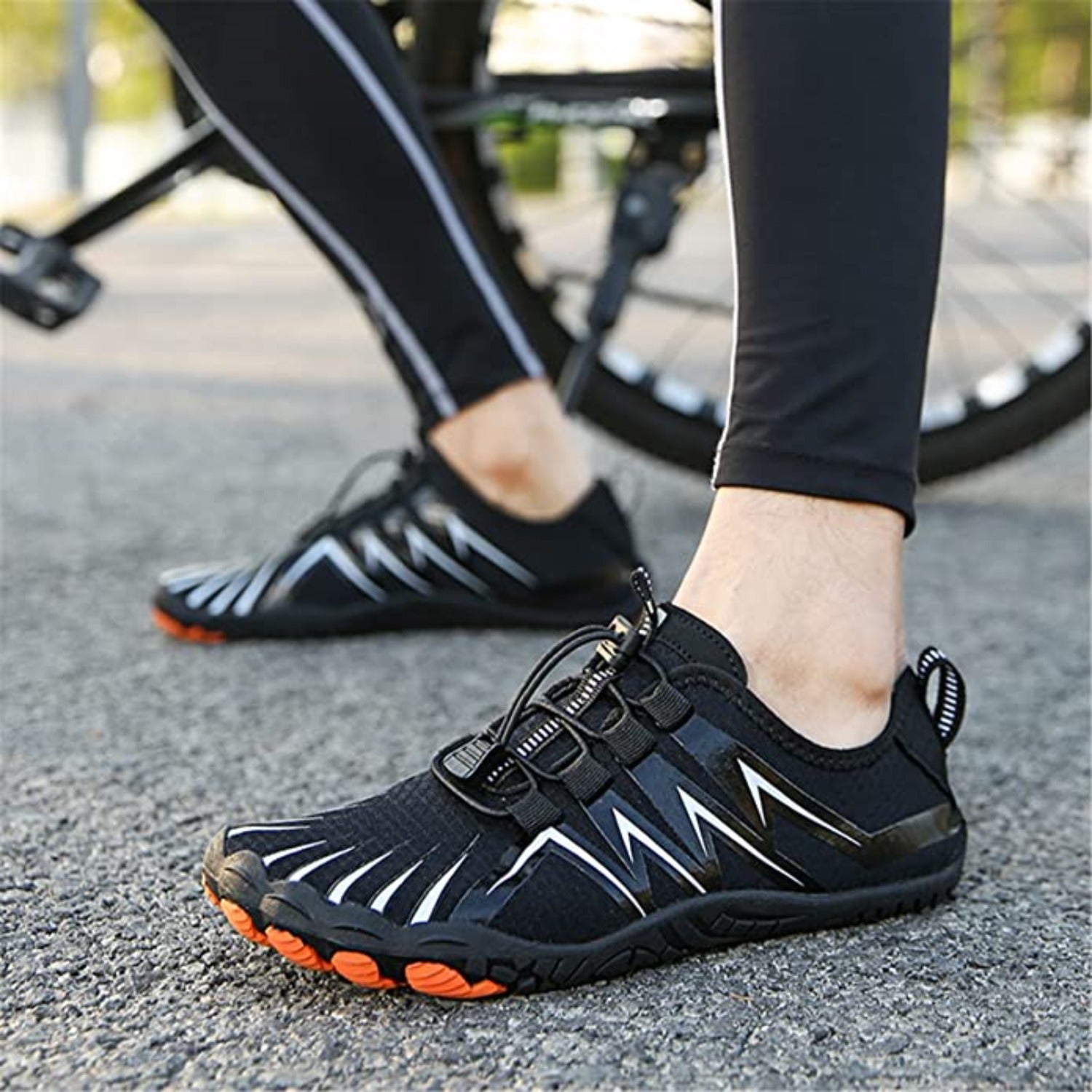 Zapatos descalzos para hombre, ajuste ancho, suela flexible, ligeros, transpirables, calzado natural para caminar