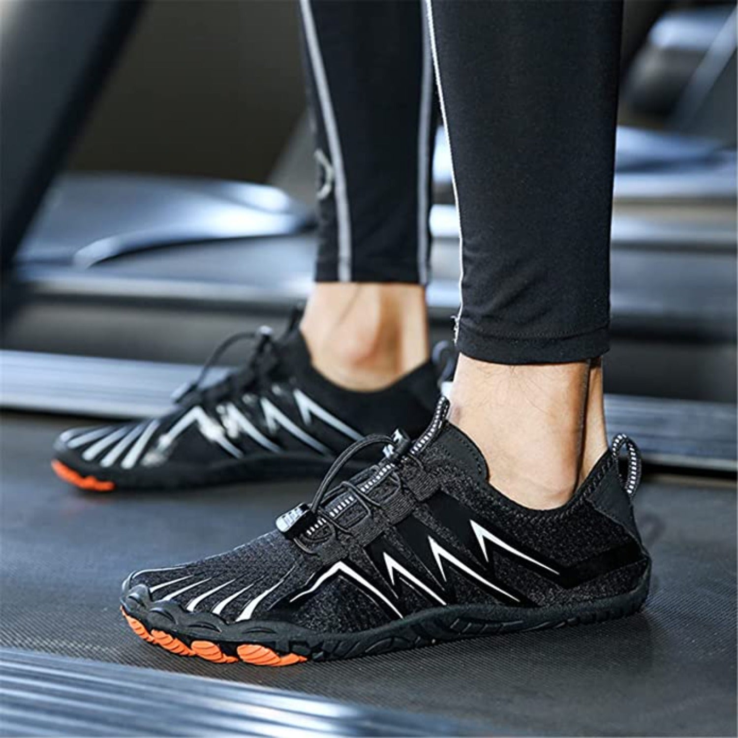 Zapatos descalzos para hombre, ajuste ancho, suela flexible, ligeros, transpirables, calzado natural para caminar