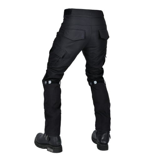 Men’s Reinforced Motorcycle Trousers – Multi-Pocket Riding Pants for Everyday Road Wear