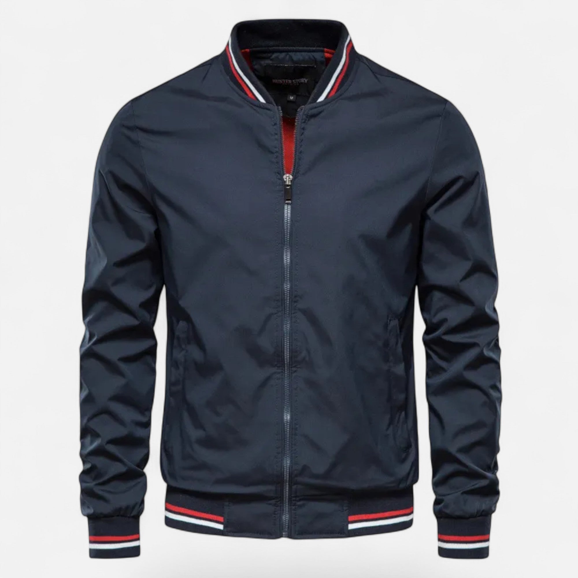 Valmonti | Men’s Stand-Collar Non-Iron Casual Jacket