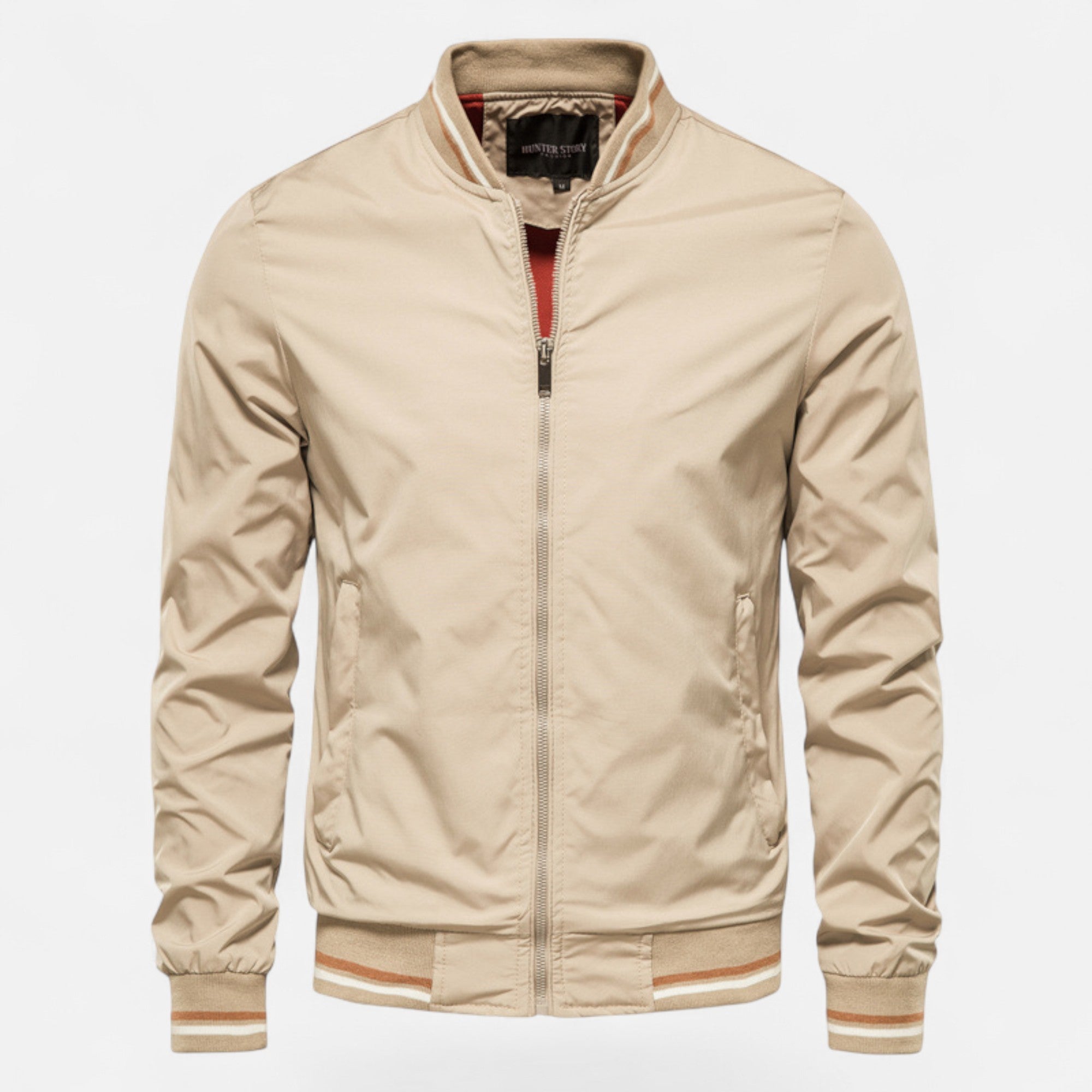 Valmonti | Men’s Stand-Collar Non-Iron Casual Jacket