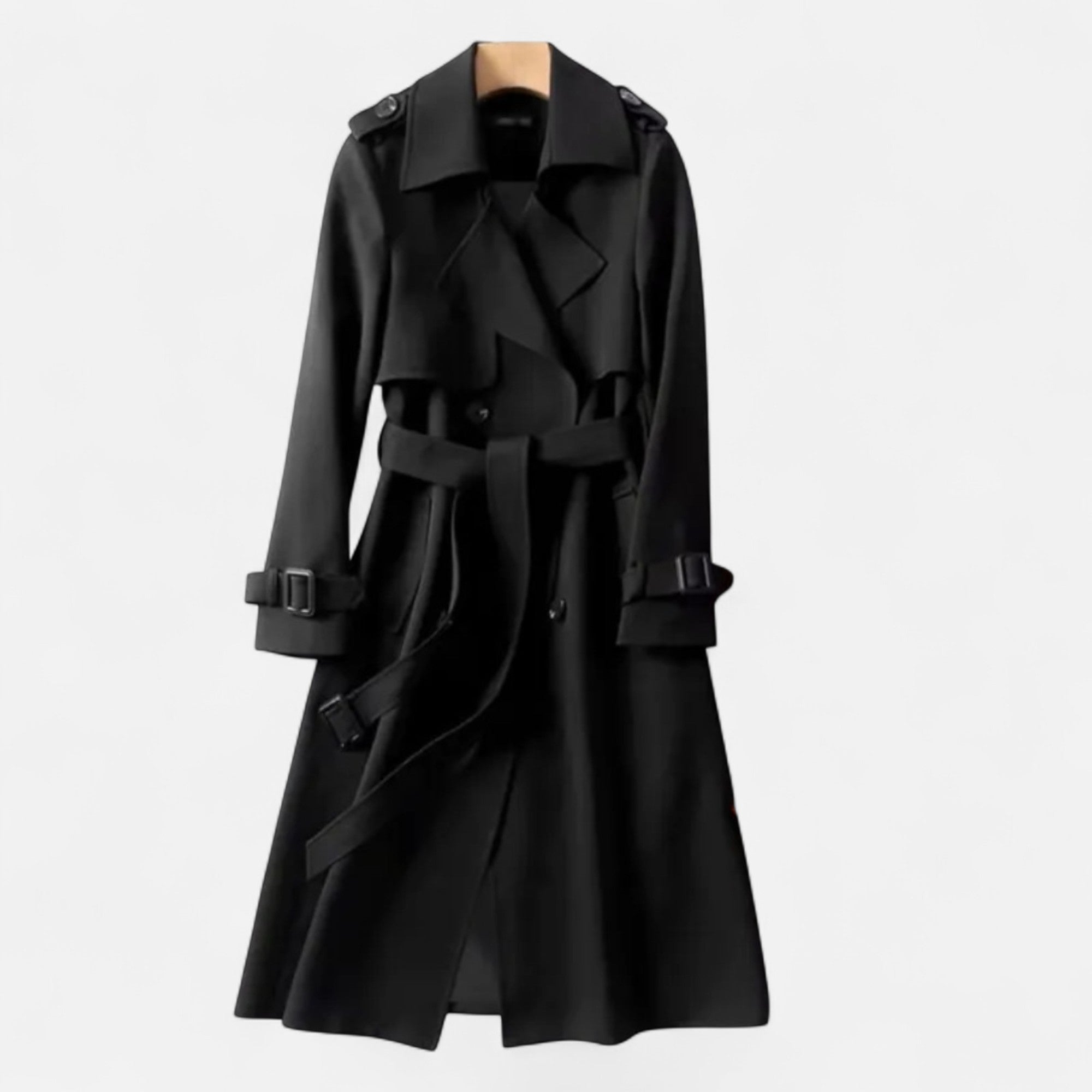 Valmonti | Women’s Mid-Length Tie-Waist Trench – Riviera Heritage