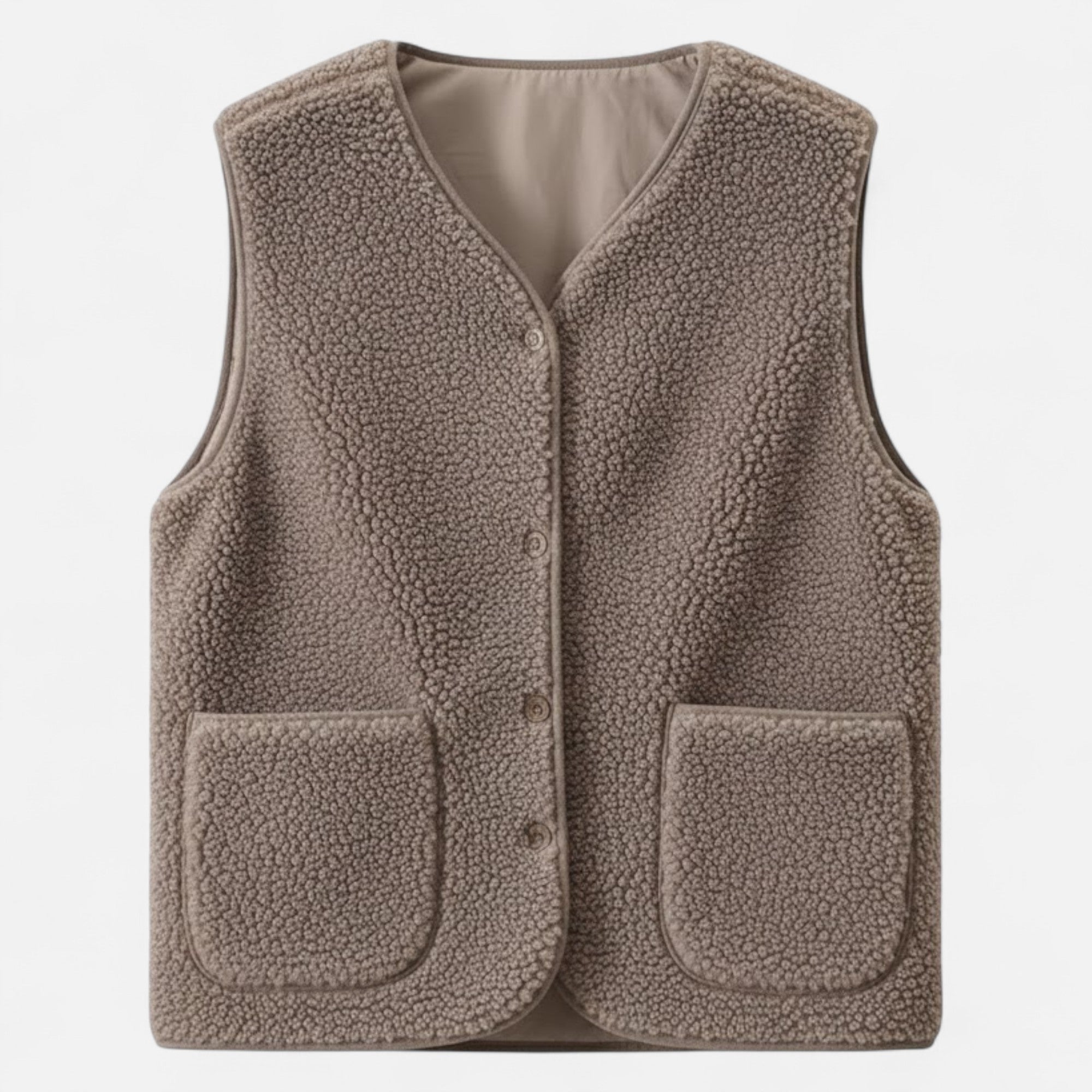 Valmonti | Women’s Plush Cashmere-Blend Vest