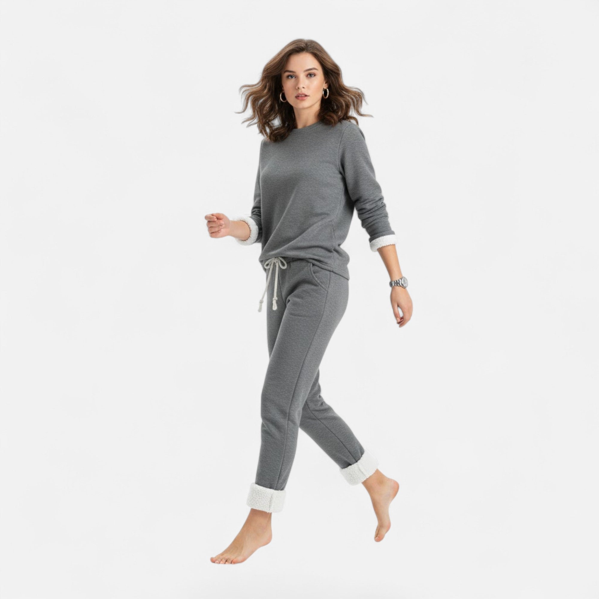 Valmonti | Women’s Quilted Thermal Homewear Suit