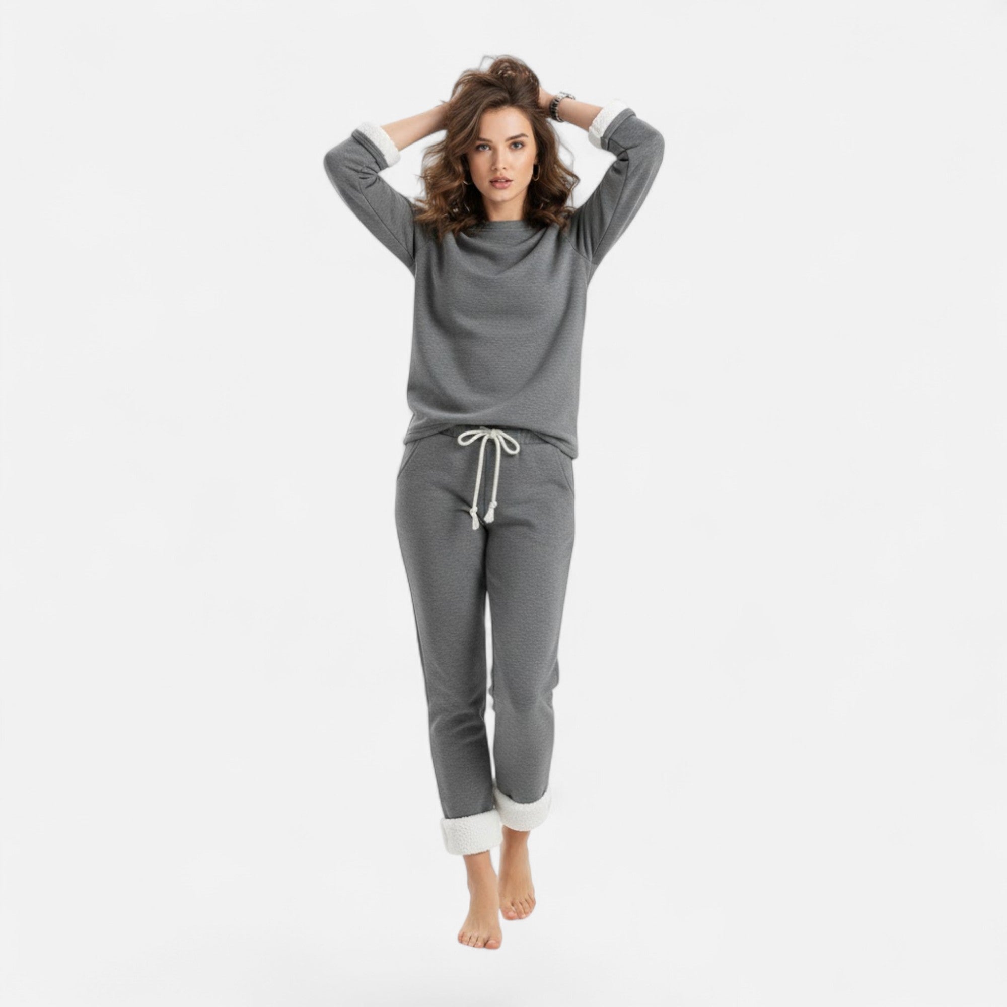 Valmonti | Women’s Quilted Thermal Homewear Suit