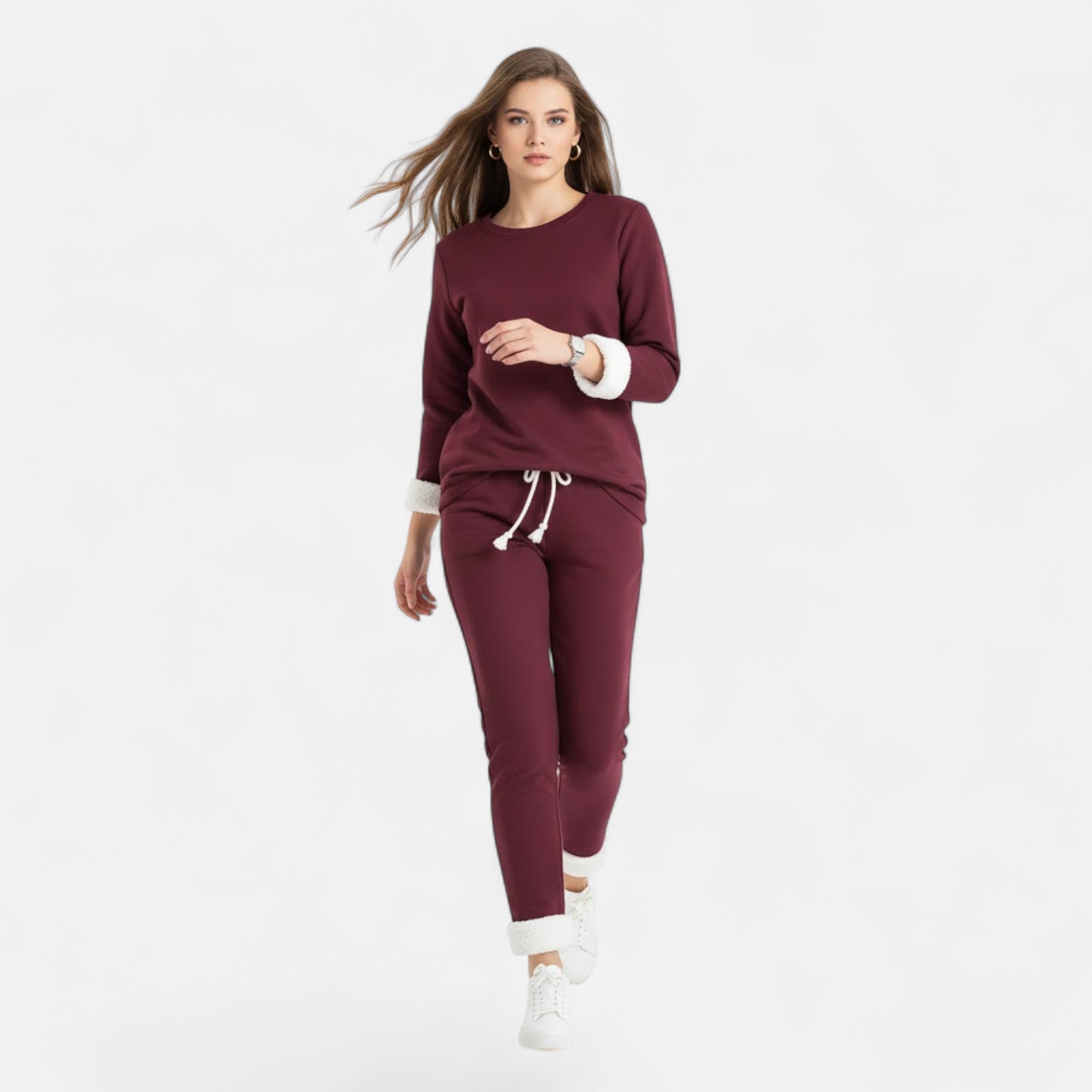 Valmonti | Women’s Quilted Thermal Homewear Suit
