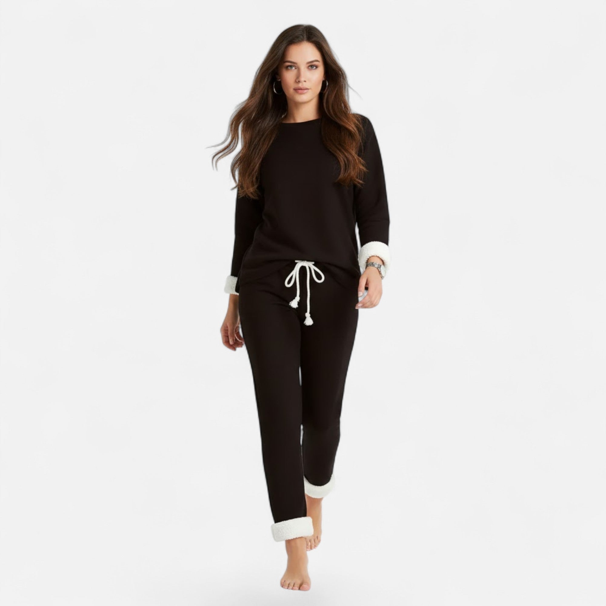 Valmonti | Women’s Quilted Thermal Homewear Suit