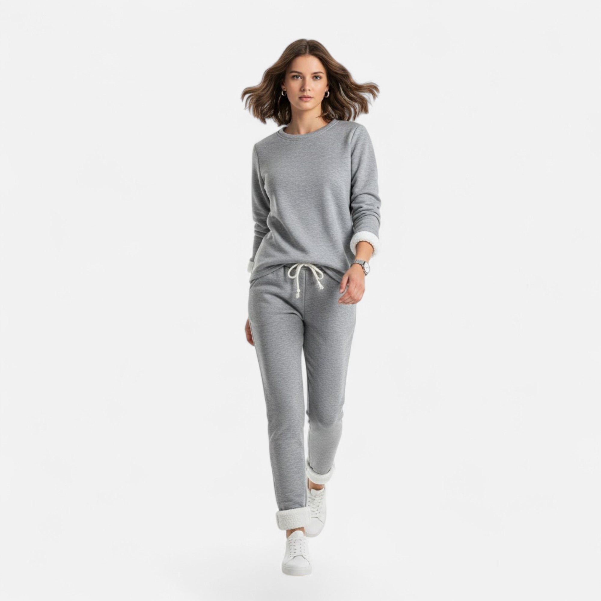 Valmonti | Women’s Quilted Thermal Homewear Suit