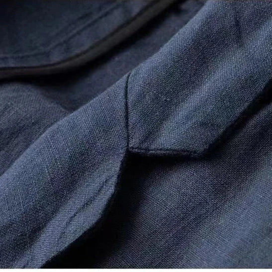 Completo da uomo a due pezzi con blazer e pantaloni testurizzati