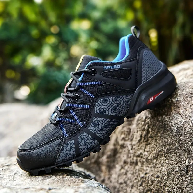 Zapatillas de senderismo para hombre con agarre resistente y construcción reforzada para exteriores
