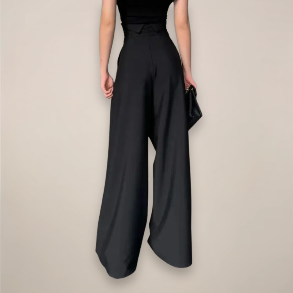 Dámské kalhoty s vysokým pasem a širokými nohavicemi – elegantní letní styl pro smart casual i večerní nošení