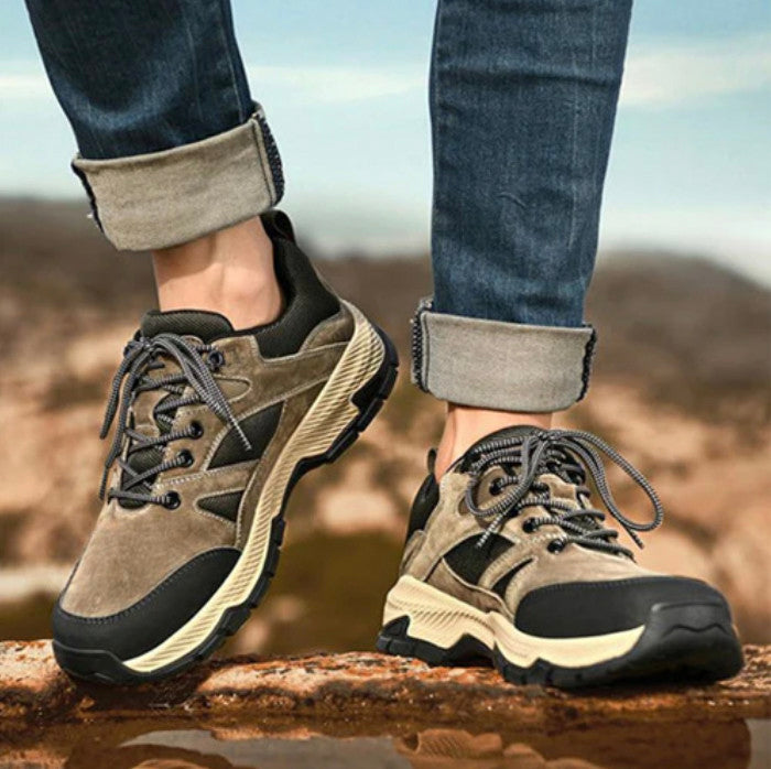 Men’s Outdoor Walking Shoes Reinforced Grip Trail Trainers