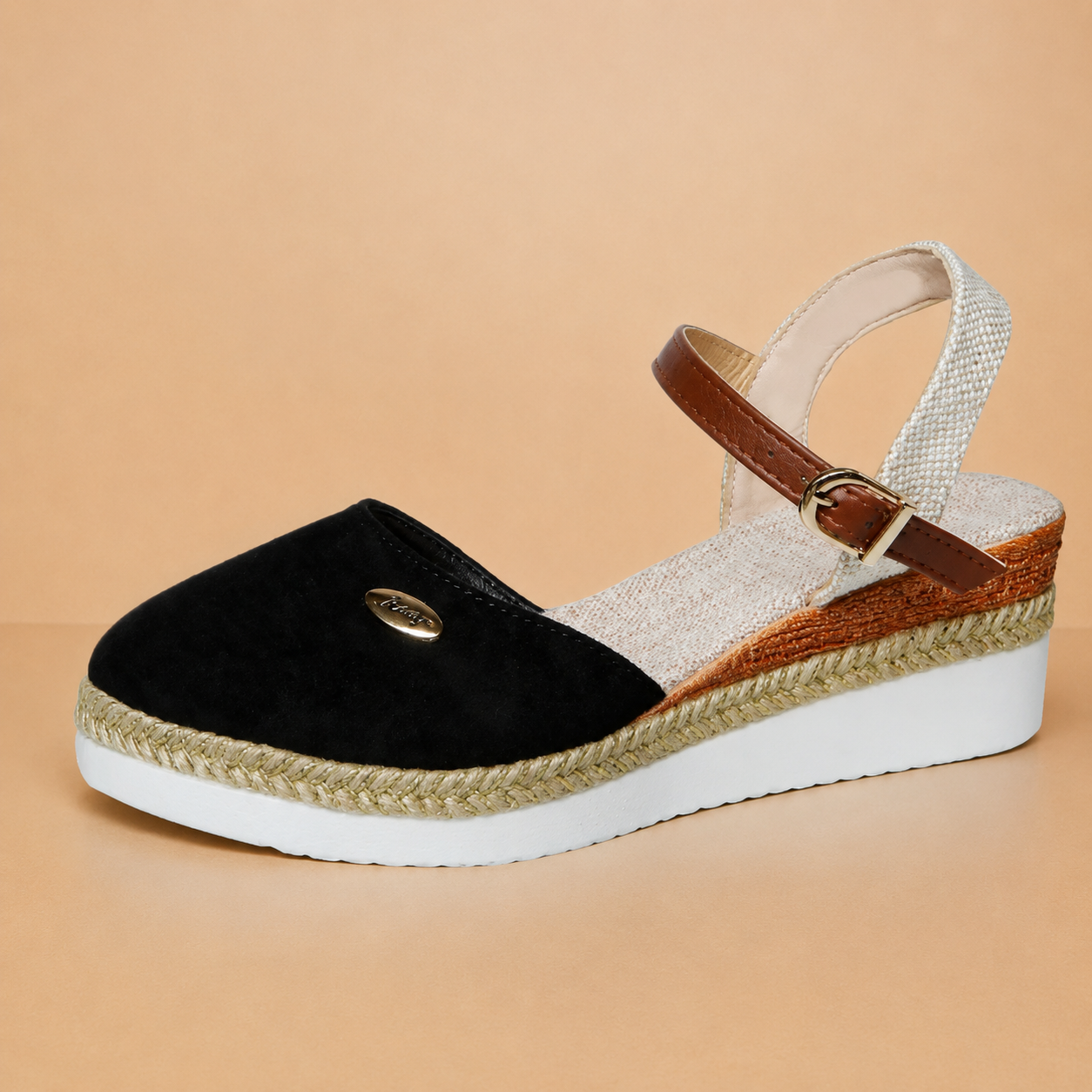 Women’s Espadrille Sandals with Ankle Strap – Modern Spring and Summer Shoes for Everyday Wear