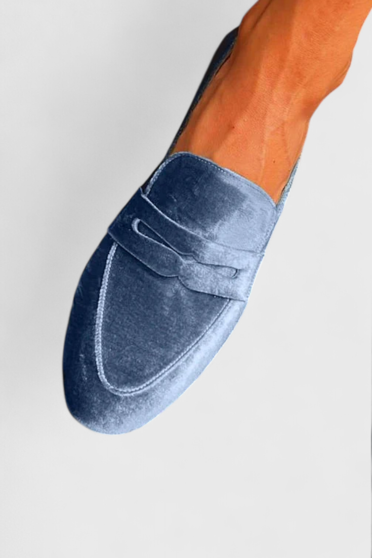 Mocasines de terciopelo para mujer, clásicos, sin cordones, para uso diario