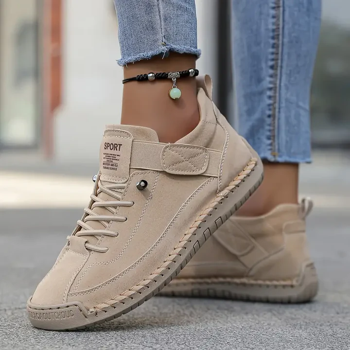 Women’s Orthopedic Leather Sneakers Everyday Comfort