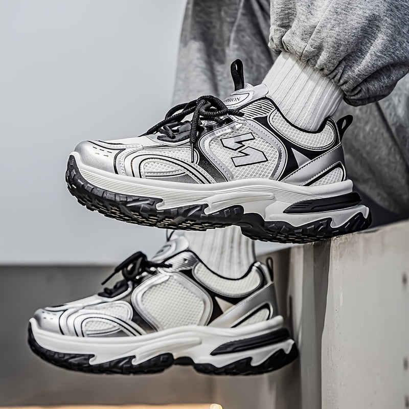 Ανδρικά-Γυναικεία Casual Sneakers με Κορδόνια για Πεζοπορία, Άνετα Παπούτσια Δρόμου, Καθημερινά Πολυχρηστικά Trainers Χαμηλού Ύψους
