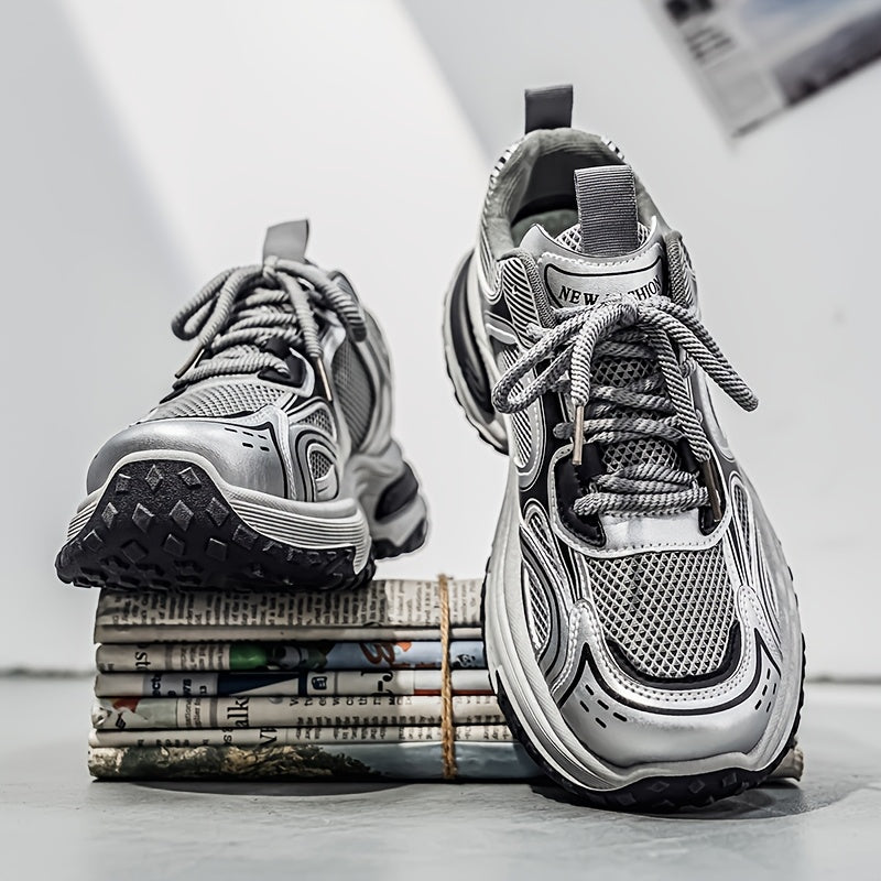Ανδρικά-Γυναικεία Casual Sneakers με Κορδόνια για Πεζοπορία, Άνετα Παπούτσια Δρόμου, Καθημερινά Πολυχρηστικά Trainers Χαμηλού Ύψους
